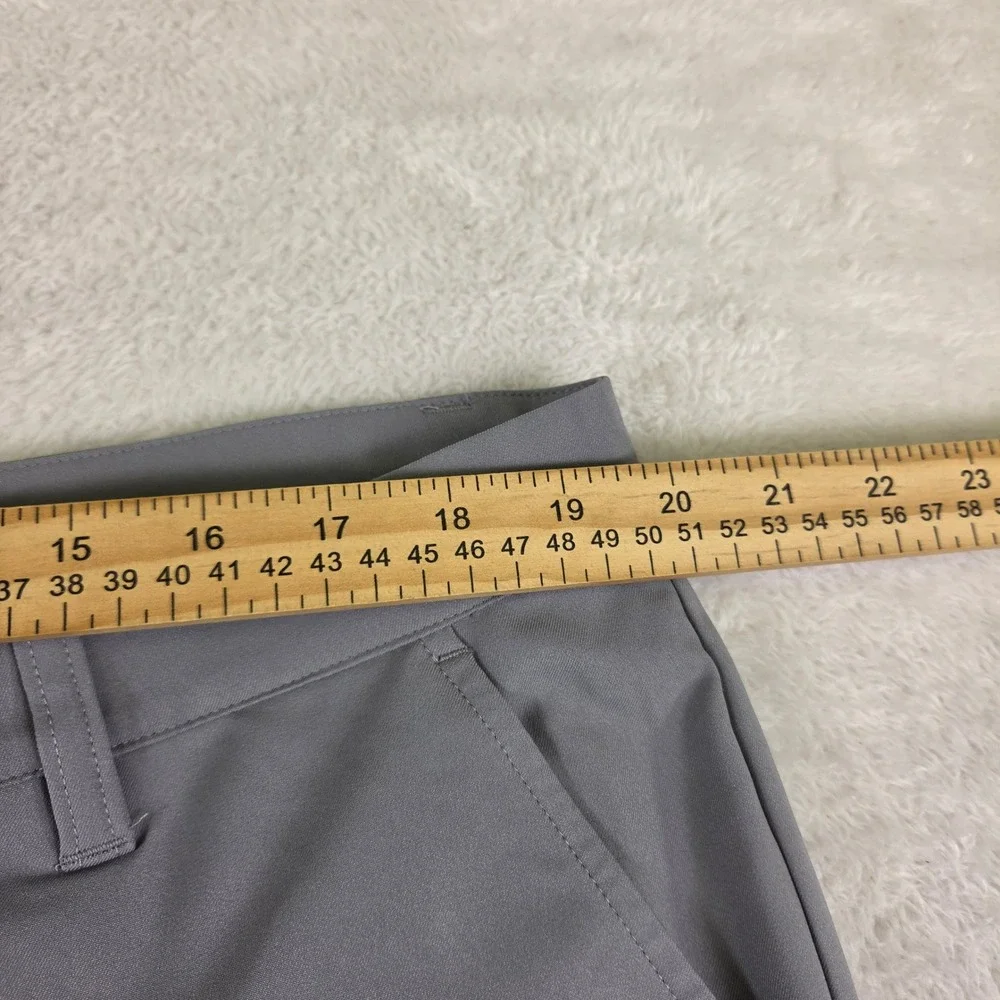 Adidas Ultimate365 Golf Pants Mens 38 Grey Flat Front Performance Trousers